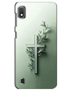 Чехол для Samsung Galaxy A10 2019 (A105F) с картинкой «Оливковая ветвь»