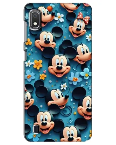 Чехол для Samsung Galaxy A10 2019 (A105F) с картинкой «Паттерн Микки и Минни» Чехол для Samsung Galaxy A10 2019 (A105F) с картинкой «Паттерн Микки и Минни»