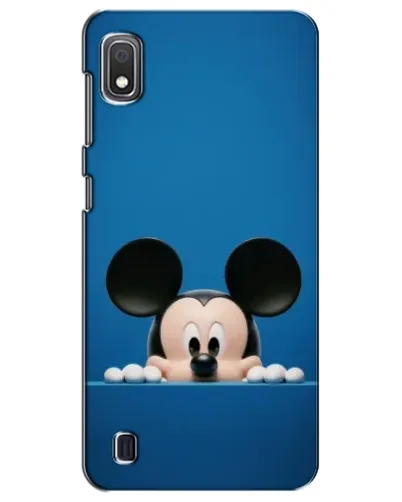 Чехол для Samsung Galaxy A10 2019 (A105F) с картинкой «Микки выглядывает» Чехол для Samsung Galaxy A10 2019 (A105F) с картинкой «Микки выглядывает»