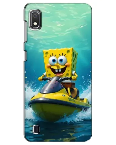 Чехол для Samsung Galaxy A10 2019 (A105F) с картинкой «Спанч Боб на гидроцикле» Чехол для Samsung Galaxy A10 2019 (A105F) с картинкой «Спанч Боб на гидроцикле»