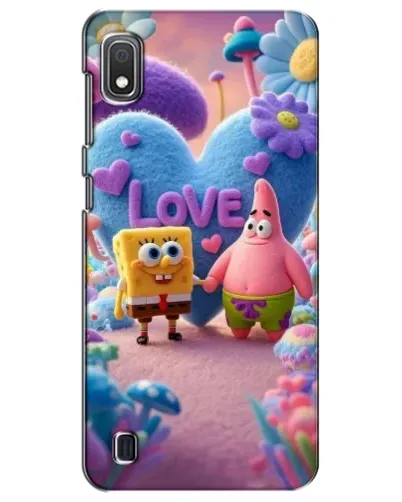 Чехол для Samsung Galaxy A10 2019 (A105F) с картинкой «Губка Боб Патрик» Чехол для Samsung Galaxy A10 2019 (A105F) с картинкой «Губка Боб Патрик»