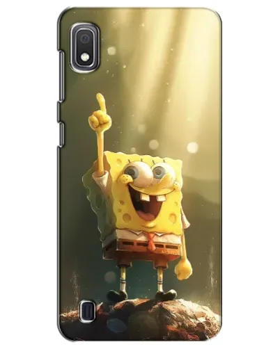 Чехол для Samsung Galaxy A10 2019 (A105F) с картинкой «Сияющий Спанч Боб» Чехол для Samsung Galaxy A10 2019 (A105F) с картинкой «Сияющий Спанч Боб»