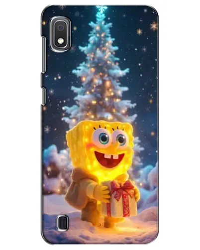 Чехол для Samsung Galaxy A10 2019 (A105F) с картинкой «Рождественский Спанч Боб» Чехол для Samsung Galaxy A10 2019 (A105F) с картинкой «Рождественский Спанч Боб»