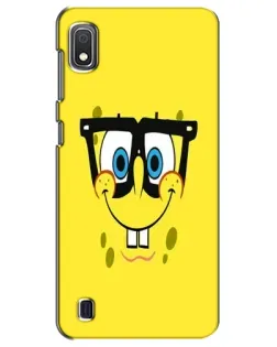 Чохол для Samsung Galaxy A10 2019 (A105F) з картинкою «Мінімалістичний Спанч Боб»