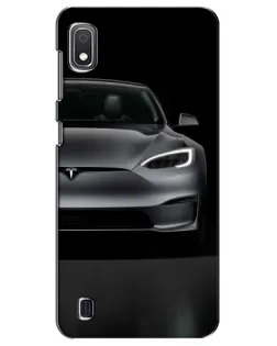 Чохол для Samsung Galaxy A10 2019 (A105F) з картинкою «Tesla Model S Look»