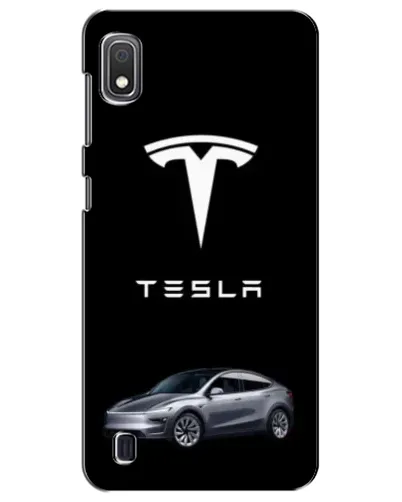 Чехол для Samsung Galaxy A10 2019 (A105F) с картинкой «Tesla Model Y» Чехол для Samsung Galaxy A10 2019 (A105F) с картинкой «Tesla Model Y»