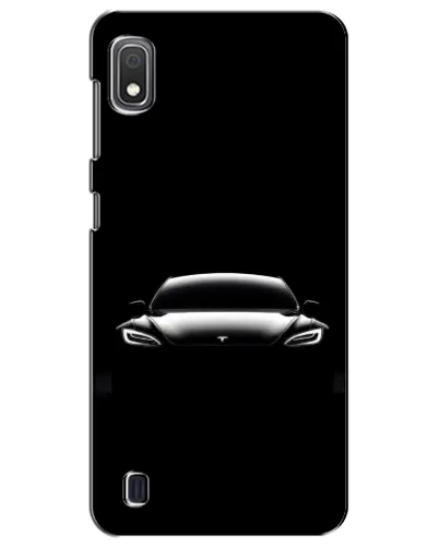 Чехол для Samsung Galaxy A10 2019 (A105F) с картинкой «Фары Tesla Night» Чехол для Samsung Galaxy A10 2019 (A105F) с картинкой «Фары Tesla Night»