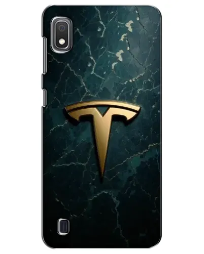 Чехол для Samsung Galaxy A10 2019 (A105F) с картинкой «Мраморная Tesla Gold» Чехол для Samsung Galaxy A10 2019 (A105F) с картинкой «Мраморная Tesla Gold»
