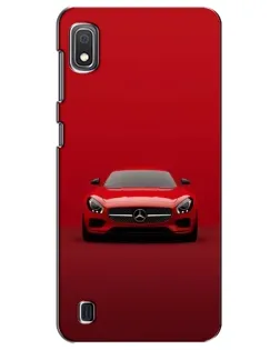 Чехол для Samsung Galaxy A10 2019 (A105F) с картинкой «Красный Mercedes AMG»