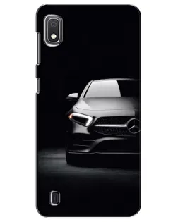 Чехол для Samsung Galaxy A10 2019 (A105F) с картинкой «Свет фар Mercedes»