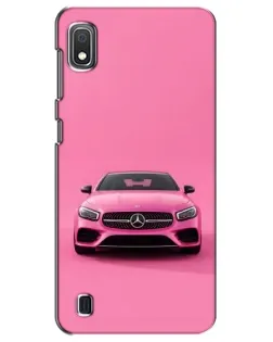 Чохол для Samsung Galaxy A10 2019 (A105F) з картинкою «Рожевий Mercedes AMG»