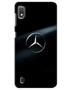 Чохол для Samsung Galaxy A10 2019 (A105F) з картинкою «Mercedes на металі»