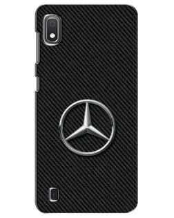 Чохол для Samsung Galaxy A10 2019 (A105F) з картинкою «Карбоновий Mercedes стиль»