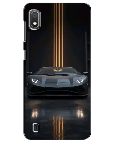 Чохол для Samsung Galaxy A10 2019 (A105F) з картинкою «Lamborghini золоті лінії»