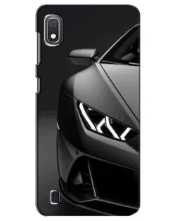 Чохол для Samsung Galaxy A10 2019 (A105F) з картинкою «Lamborghini фари деталізація»