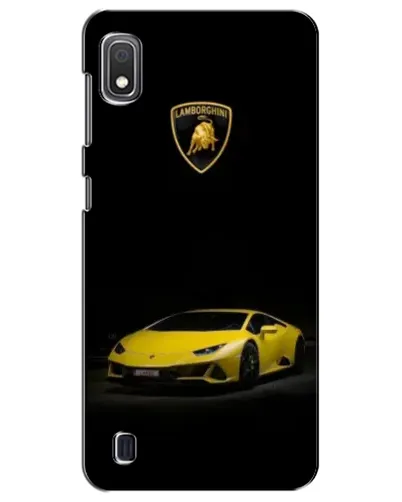 Чохол для Samsung Galaxy A10 2019 (A105F) з картинкою «Lamborghini жовтий акцент»