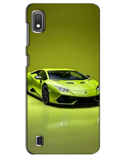 Чохол для Samsung Galaxy A10 2019 (A105F) з картинкою «Салатовий Lamborghini Huracan»