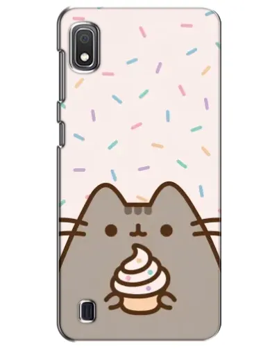 Чохол для Samsung Galaxy A10 2019 (A105F) з картинкою «Пушин з кексом» Чохол для Samsung Galaxy A10 2019 (A105F) з картинкою «Пушин з кексом»