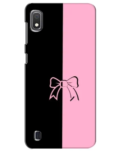 Чехол для Samsung Galaxy A10 2019 (A105F) с картинкой «Половинки банта»