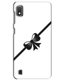 Чехол для Samsung Galaxy A10 2019 (A105F) с картинкой «Диагональный бант»