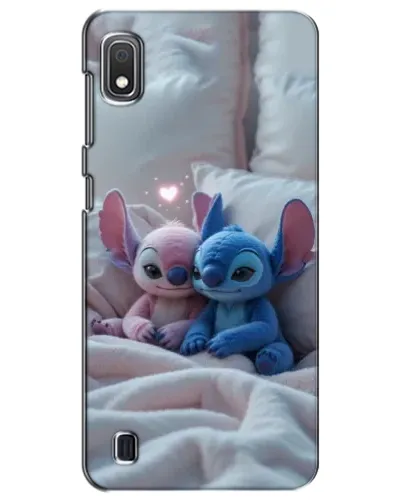 Чехол для Samsung Galaxy A10 2019 (A105F) с картинкой «Плюшевые Стич Ангел»