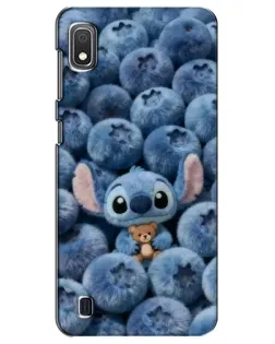 Чехол для Samsung Galaxy A10 2019 (A105F) с картинкой «Стич и голубика»