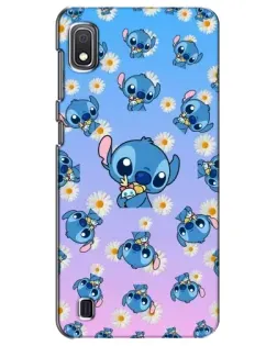 Чехол для Samsung Galaxy A10 2019 (A105F) с картинкой «Паттерн со Стичем»