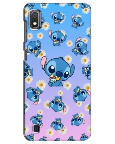 Чехол для Samsung Galaxy A10 2019 (A105F) с картинкой «Паттерн со Стичем»