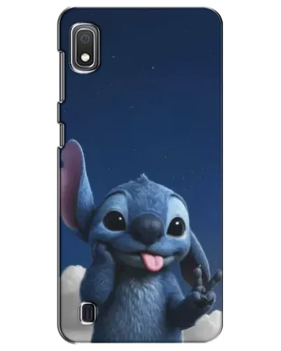 Чехол для Samsung Galaxy A10 2019 (A105F) с картинкой «Стич в облаках»