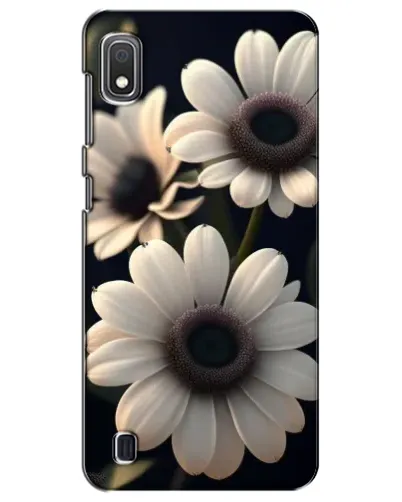 Чехол для Samsung Galaxy A10 2019 (A105F) с картинкой «Белые маргаритки макро» Чехол для Samsung Galaxy A10 2019 (A105F) с картинкой «Белые маргаритки макро»