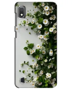 Чехол для Samsung Galaxy A10 2019 (A105F) с картинкой «Ветка мелких белых цветов» Чехол для Samsung Galaxy A10 2019 (A105F) с картинкой «Ветка мелких белых цветов»
