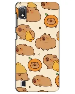 Чохол для Samsung Galaxy A10 2019 (A105F) з картинкою «Капібари з апельсинами»