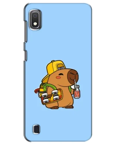Чохол для Samsung Galaxy A10 2019 (A105F) з картинкою «Капібара на скейті»