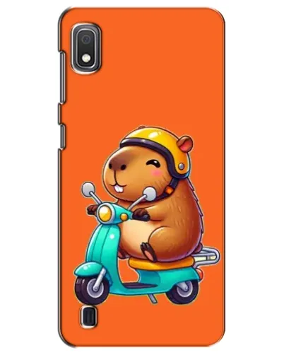 Чохол для Samsung Galaxy A10 2019 (A105F) з картинкою «Капібара на скутері»