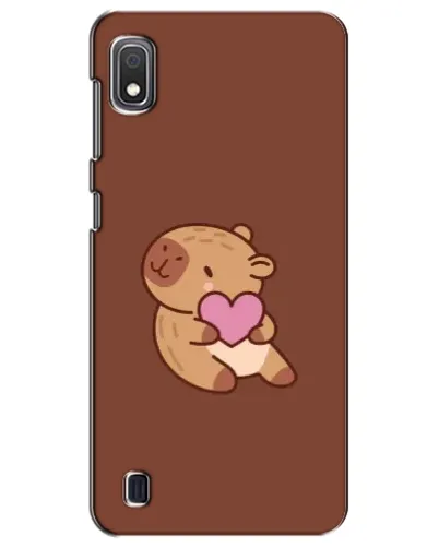 Чохол для Samsung Galaxy A10 2019 (A105F) з картинкою «Капібара з серцем»