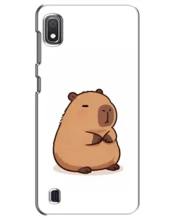 Чохол для Samsung Galaxy A10 2019 (A105F) з картинкою «Товстенька капібара» Чохол для Samsung Galaxy A10 2019 (A105F) з картинкою «Товстенька капібара»