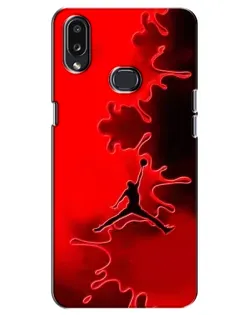 Чохол для Samsung Galaxy A10s (A107) з картинкою «Jordan Red Smoke»