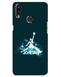 Чохол для Samsung Galaxy A10s (A107) з картинкою «Jordan Blue Fire»