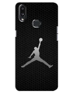 Чохол для Samsung Galaxy A10s (A107) з картинкою «Jordan Dark Carbon»