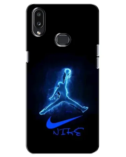 Чохол для Samsung Galaxy A10s (A107) з картинкою «Jordan Neon Blue»