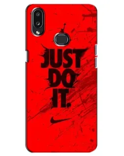 Чохол для Samsung Galaxy A10s (A107) з картинкою «Nike Just Do It»