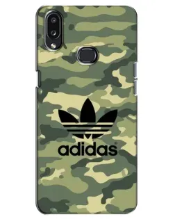 Чохол для Samsung Galaxy A10s (A107) з картинкою «Мілітарі стиль Adidas»
