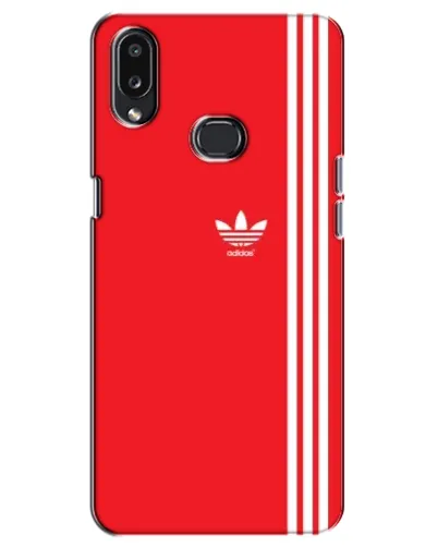Чохол для Samsung Galaxy A10s (A107) з картинкою «Червоний мінімалізм Adidas»