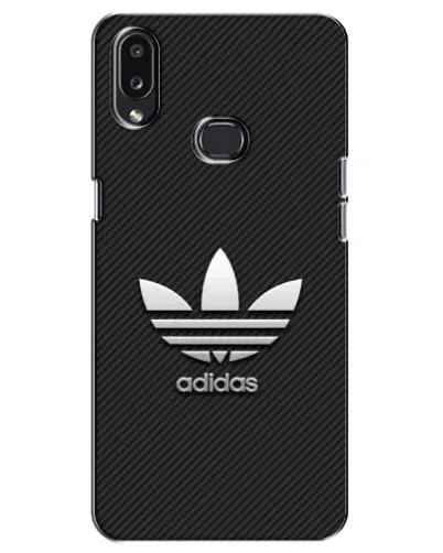 Чохол для Samsung Galaxy A10s (A107) з картинкою «Adidas Карбонова текстура»