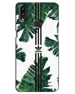 Чохол для Samsung Galaxy A10s (A107) з картинкою «Пальмове листя адідас»
