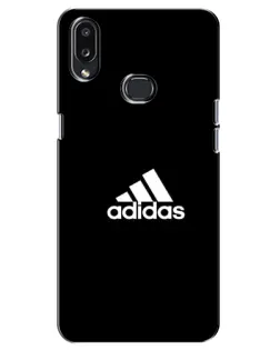 Чохол для Samsung Galaxy A10s (A107) з картинкою «Чорна класика Adidas»