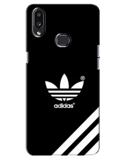 Чохол для Samsung Galaxy A10s (A107) з картинкою «Adidas з діагональними смугами»