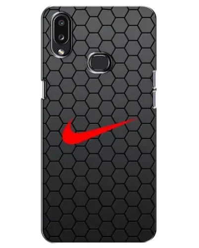 Чохол для Samsung Galaxy A10s (A107) з картинкою «Nike — карбонова сітка» Чохол для Samsung Galaxy A10s (A107) з картинкою «Nike — карбонова сітка»