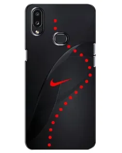 Чохол для Samsung Galaxy A10s (A107) з картинкою «Абстрактний дизайн Nike»