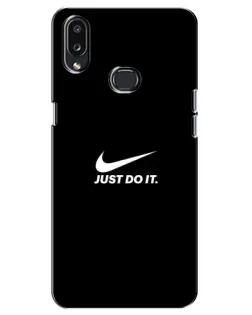 Чохол для Samsung Galaxy A10s (A107) з картинкою «Мінімалізм від Nike»